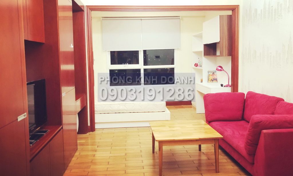 Cho thuê căn hộ The Manor tầng 6 nội thất đẹp 1 phòng ngủ view quận 1